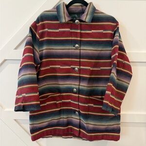 Vintage Ralph Lauren Polo Country Jacket Southwestern Blanket Stripe